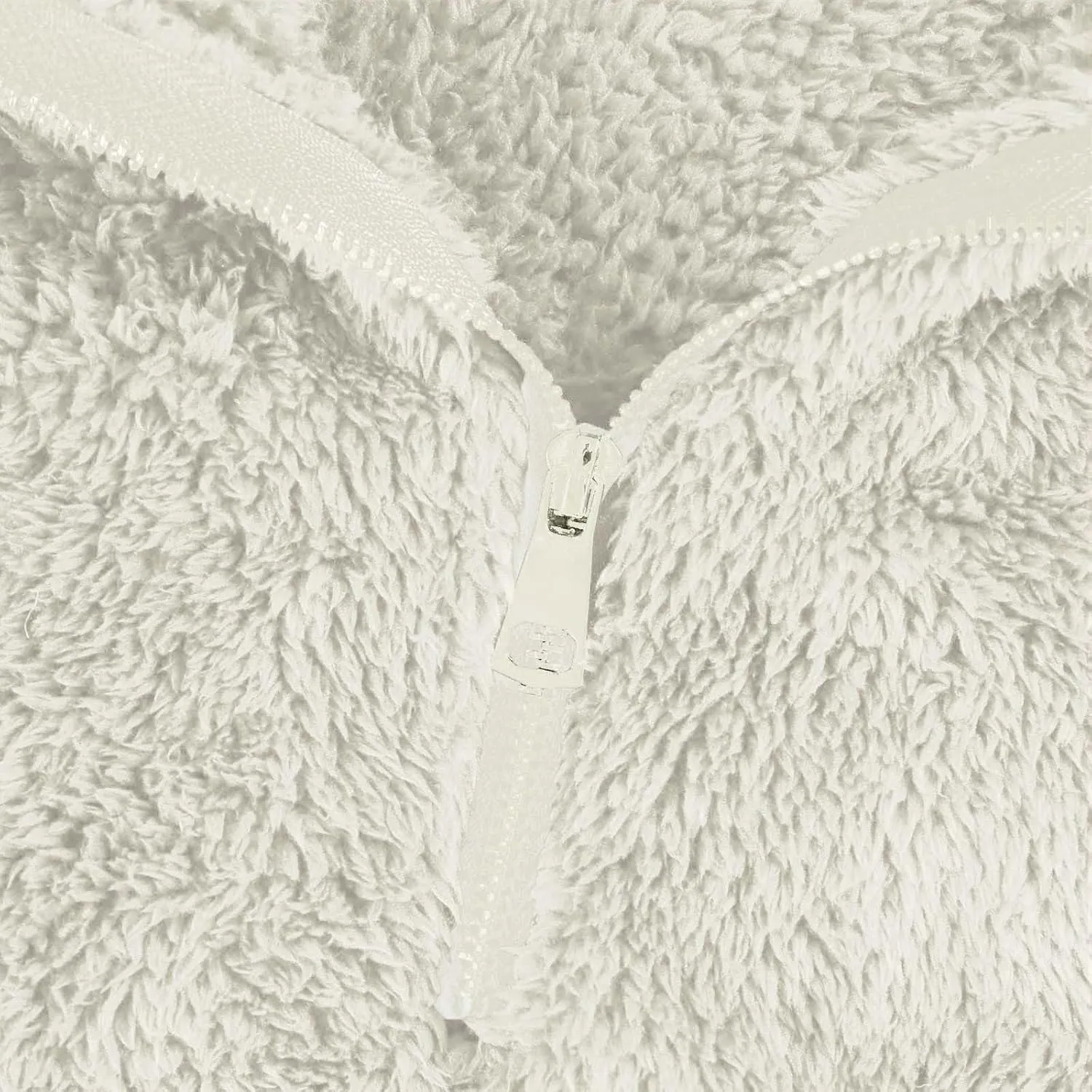 1/4 Zip Sherpa Pullover Womens Fuzzy Fleece Half Zip Pullover Oversized Zip Up Hoodie Quarter Zip Cropped Sweatshirt