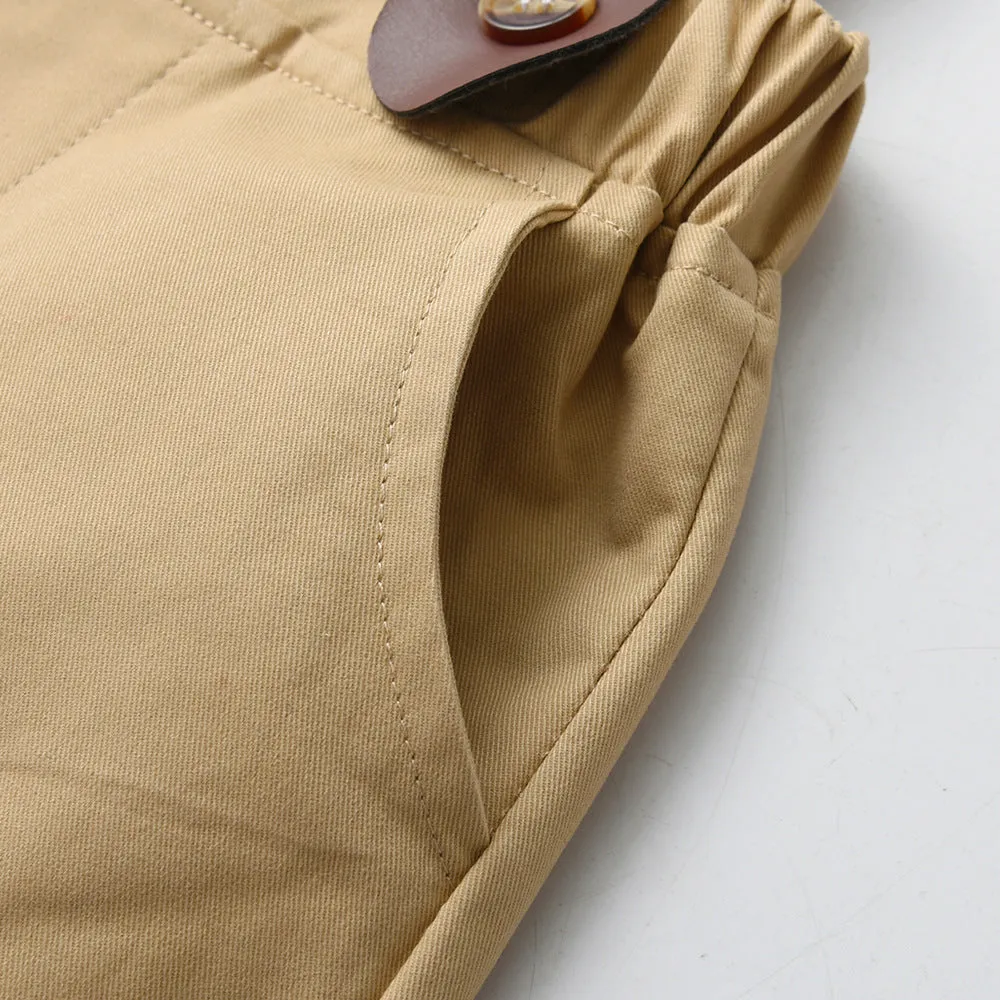 2 Pieces Set Baby Kid Boys Bow Print Shirts And Solid Color Shorts Suits Wholesale 230411272