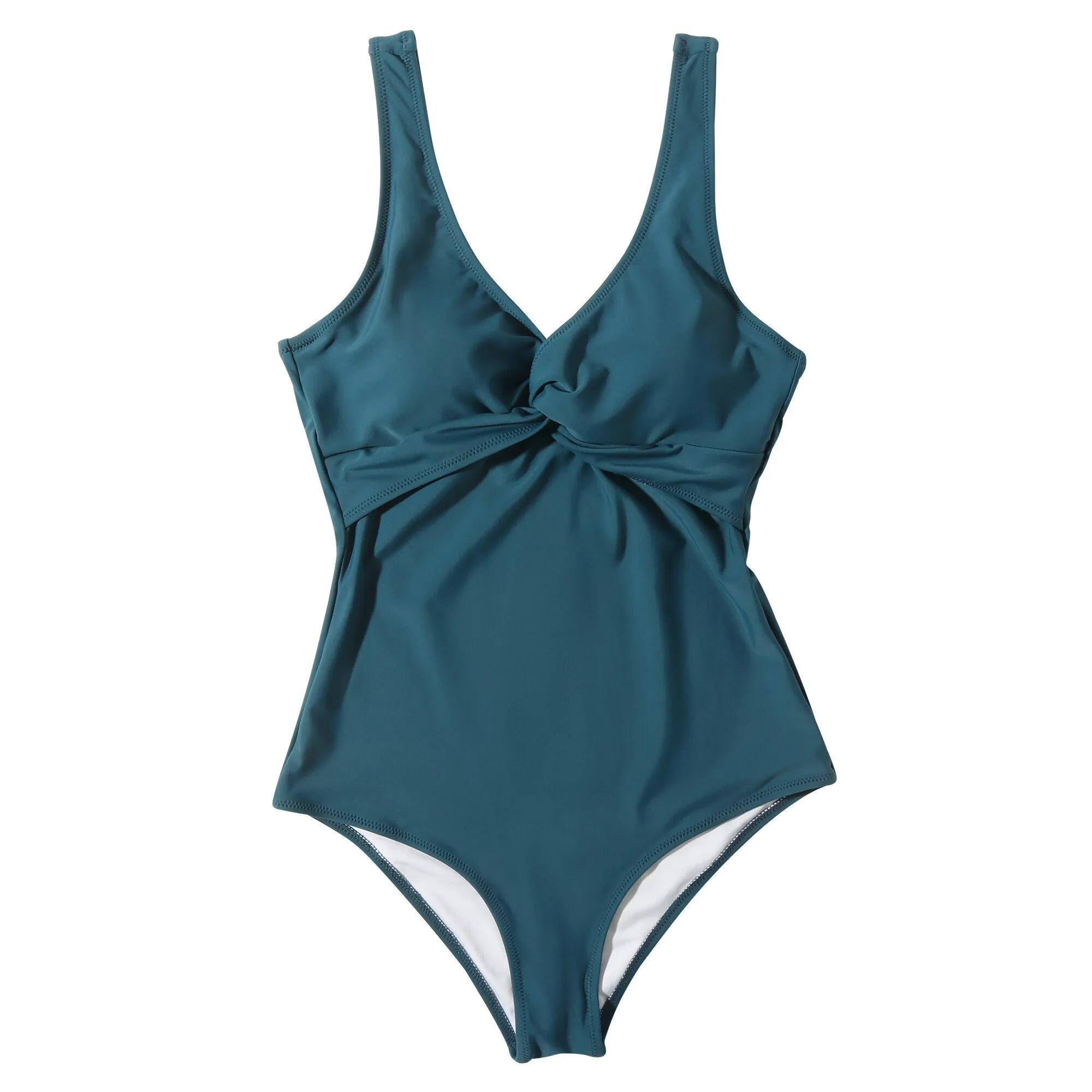 2021 Badebekleidung Einteiliger Badeanzug Leopard Badebekleidung Frauen Schwimmen Bikini Push Up Monokini Sexy Einteiliger Badeanzug mit V-Ausschnitt