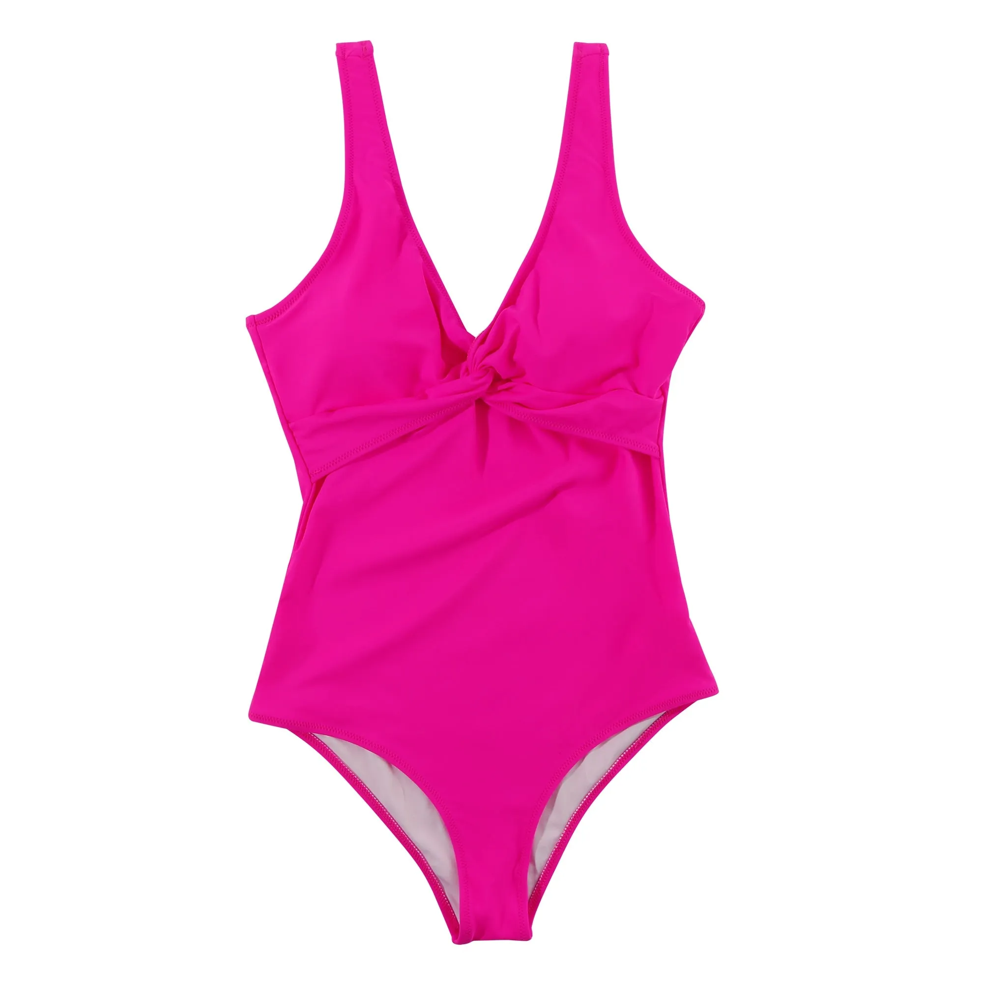 2021 Badebekleidung Einteiliger Badeanzug Leopard Badebekleidung Frauen Schwimmen Bikini Push Up Monokini Sexy Einteiliger Badeanzug mit V-Ausschnitt