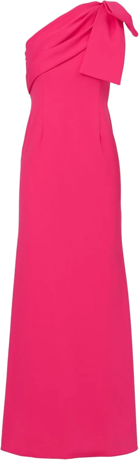 Adrianna Papell Women's Stretch Crepe Long Dress