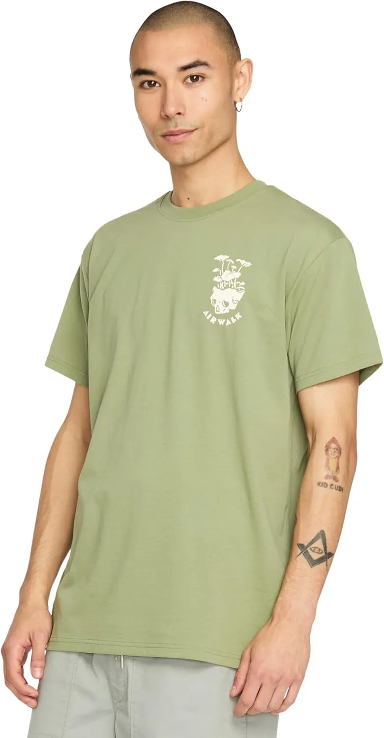 Airwalk Mens Short Sleeve Graphic T-Shirt