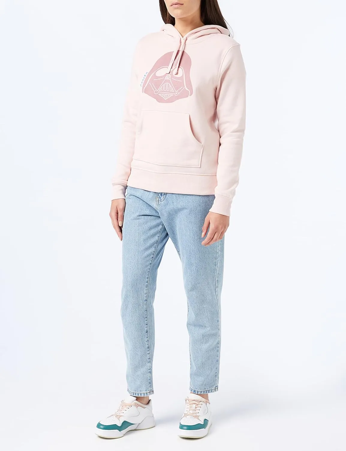 Amazon Essentials Disney | Marvel | Star Wars | Princess Women's Fleece Pullover Hoodie Sweatshirts (Available in Plus Size)