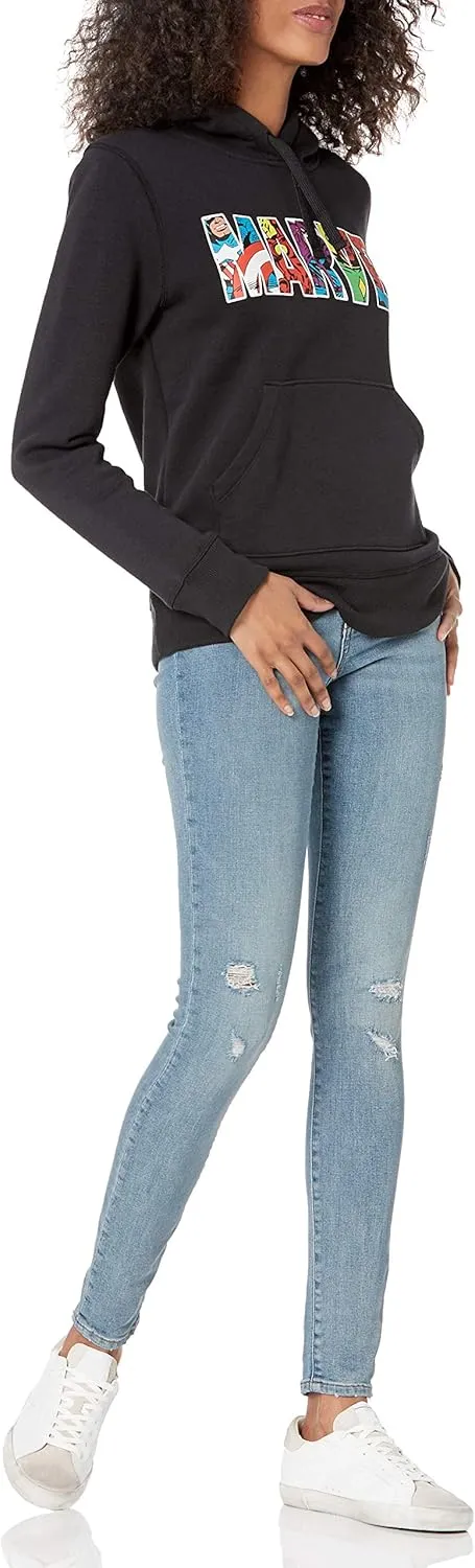 Amazon Essentials Disney | Marvel | Star Wars | Princess Women's Fleece Pullover Hoodie Sweatshirts (Available in Plus Size)