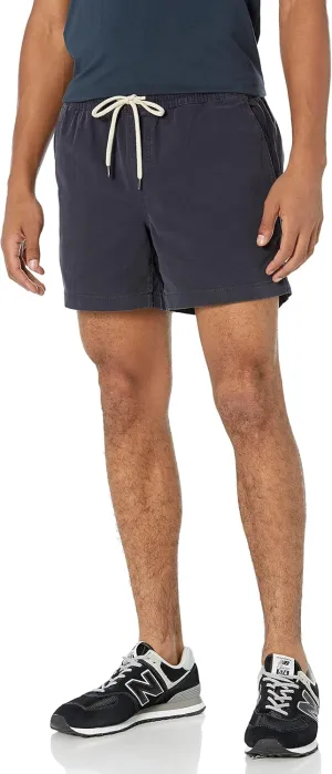 Amazon Essentials Men's Slim-Fit 5" Pull-on Comfort Stretch Canvas Short (Previously Goodthreads)