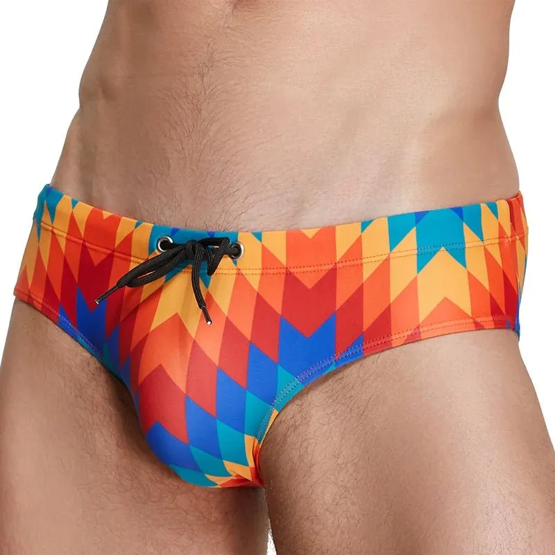 Art Deco Pop Swim Briefs