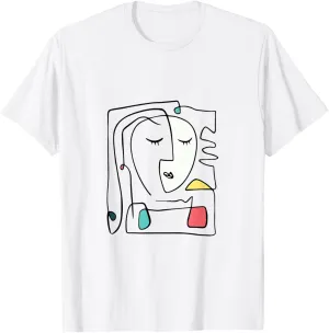 Artsy Minimalist Graphic Art T-Shirt
