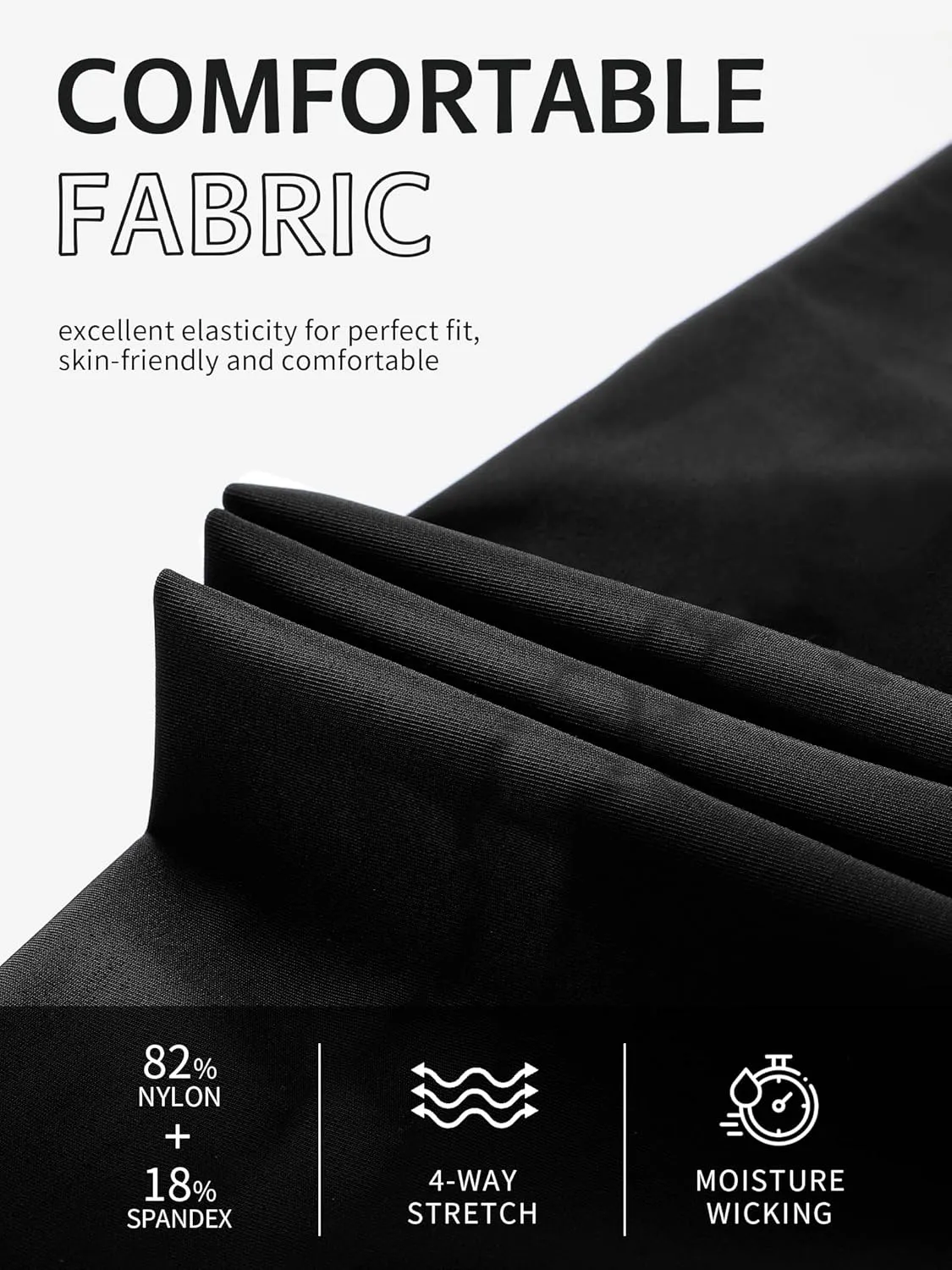 ATTRACO Womens Swim Pants with Pockets Long Swim Leggings High Waisted Swimming Pants