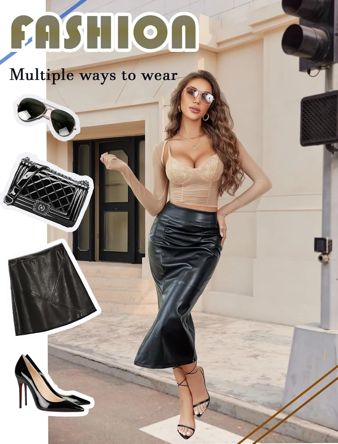 Avidlove Mesh Cami Top with Shrug Long Sleeve Sheer Crop Tops Sexy Low Cut Camisole Going Out 2 Pieces Clubwear