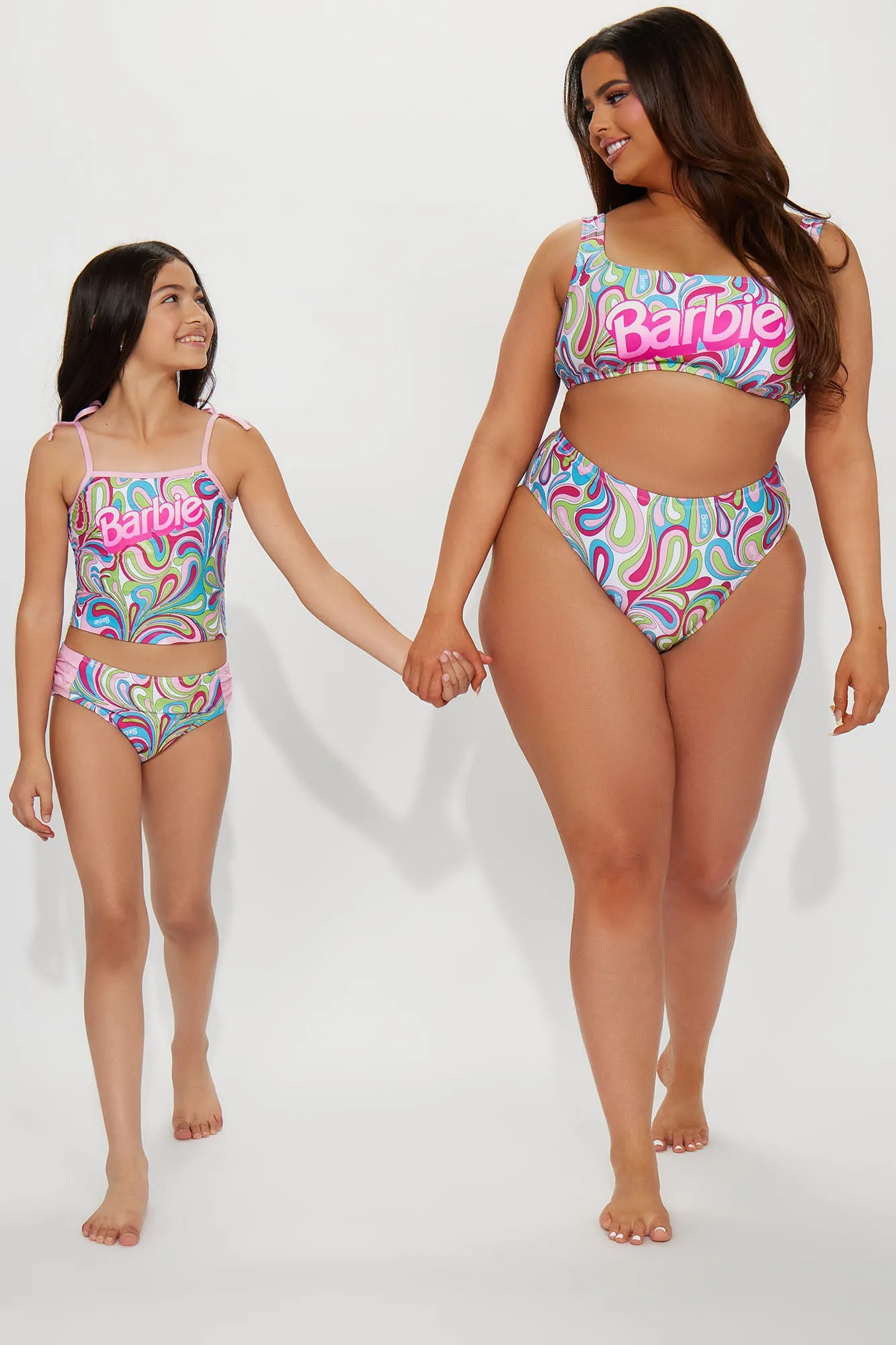 Barbie Girl 2 Piece Bikini - Multi Color