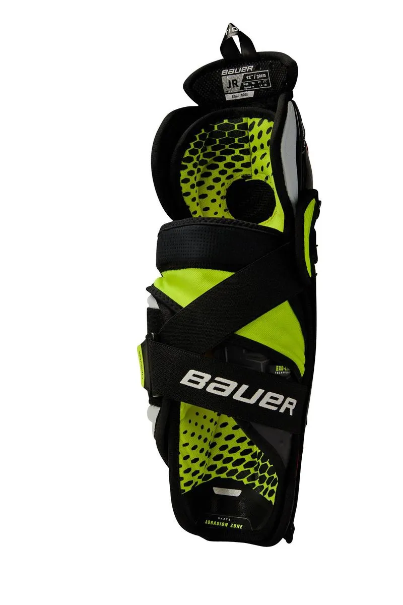 Bauer Junior Vapor HYPERLITE Hockey Player Shin Guard