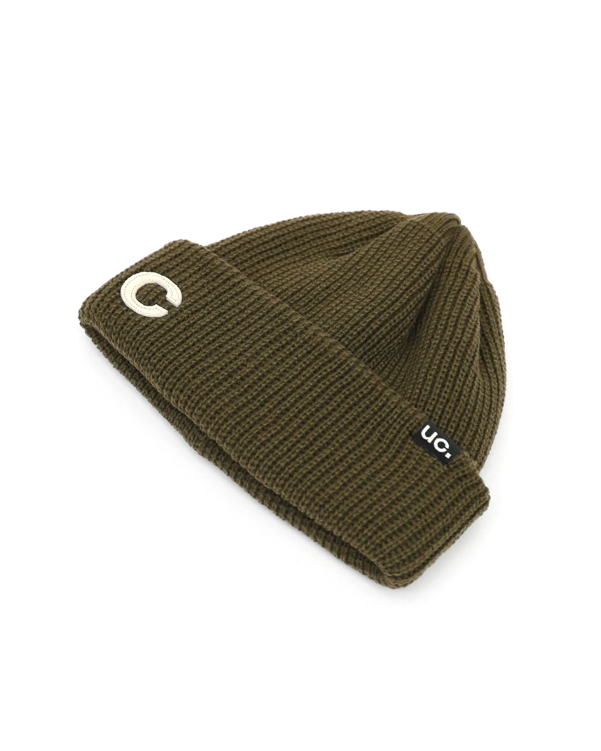 BEANIE / MARINE FIT / DOUBLE TAB / D KHAKI