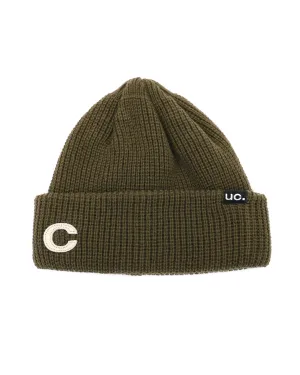 BEANIE / MARINE FIT / DOUBLE TAB / D KHAKI