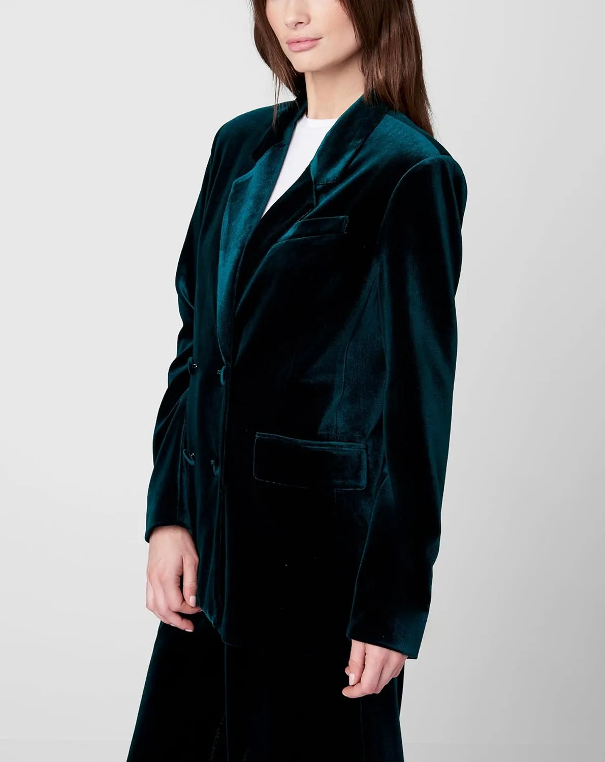 [BLANKNYC] Womens Double Breasted Blazer