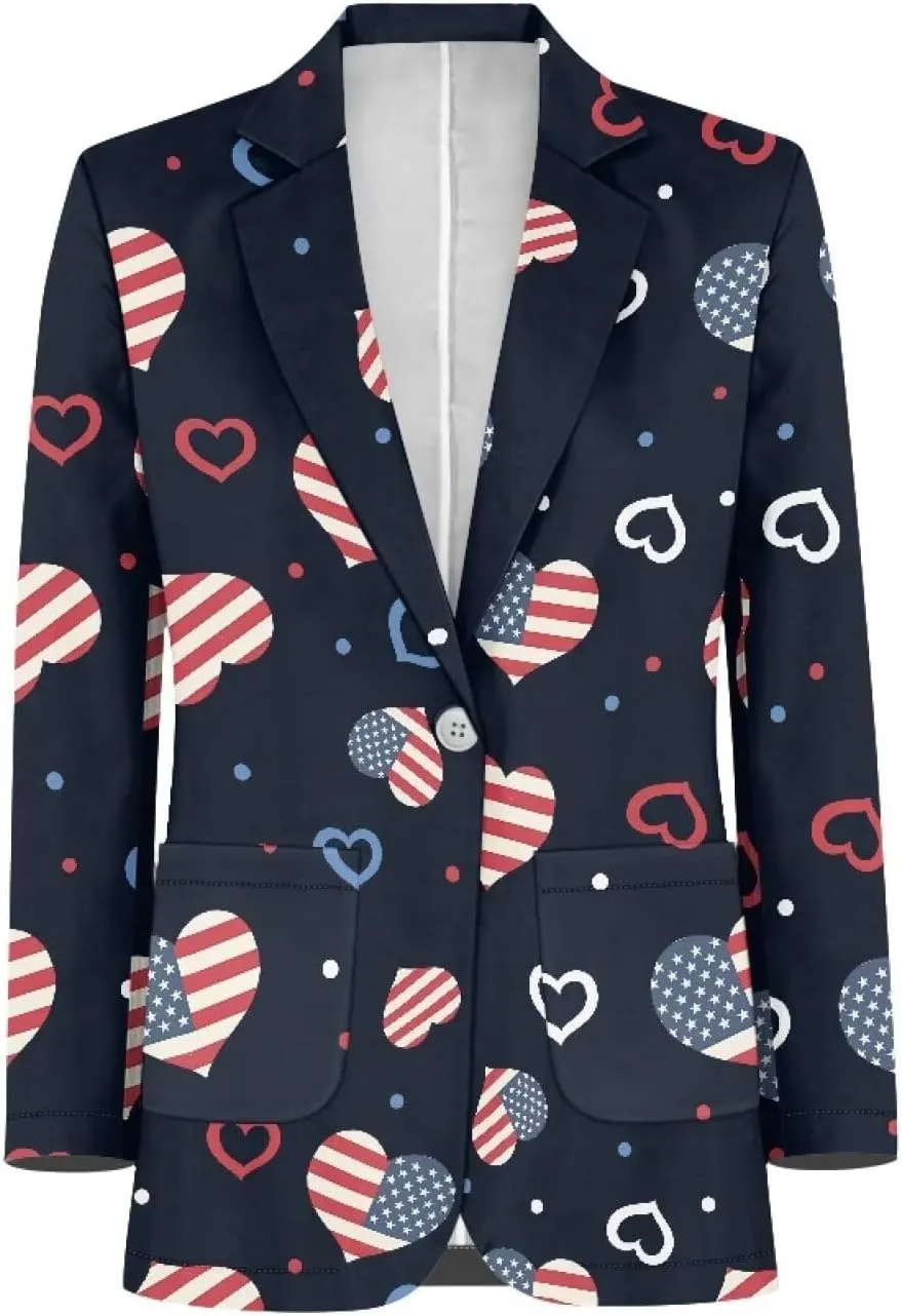 Blazer for Men Regular Slim Fit Suit Jacket Casual Sport Coats with Pockets One Button Formal Dress Size XS-5XL