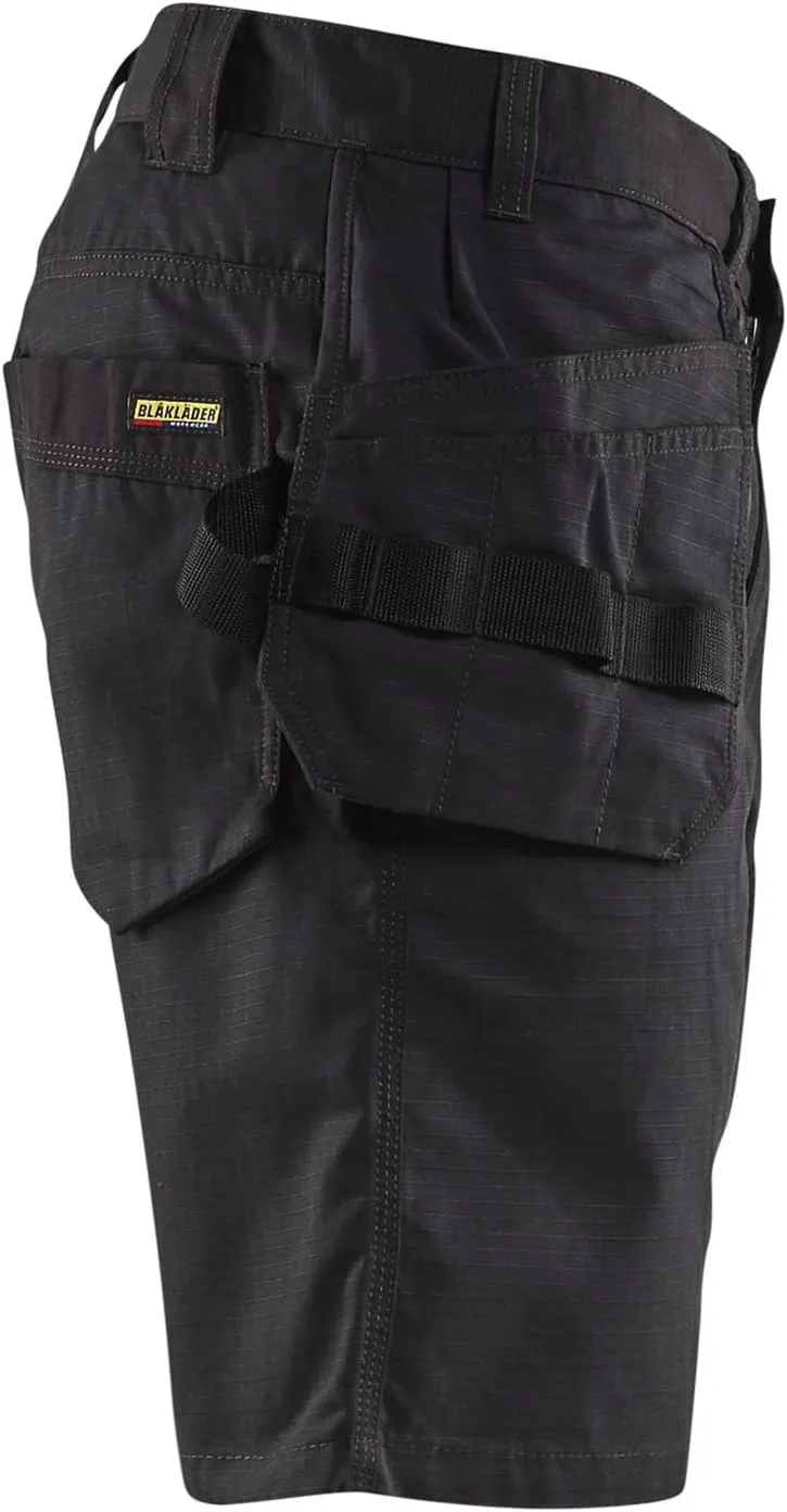 BLKLDER Men's Ripstop Breathable Stretch Work Shorts with Utility Pockets