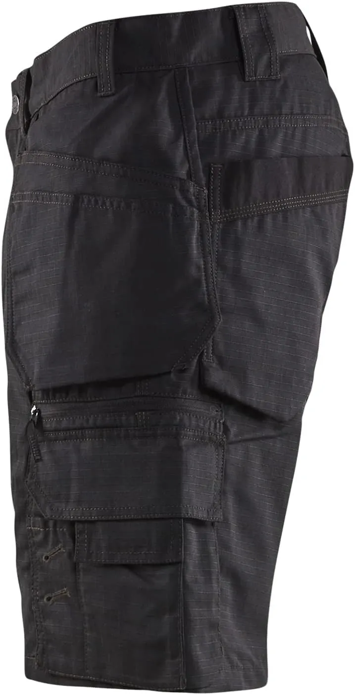 BLKLDER Men's Ripstop Breathable Stretch Work Shorts with Utility Pockets