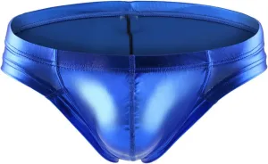 Boxers for Men Men's Fashion Underpant Leather Wrinkled Undewear Pant Small Boxer Briefs With Bronzing