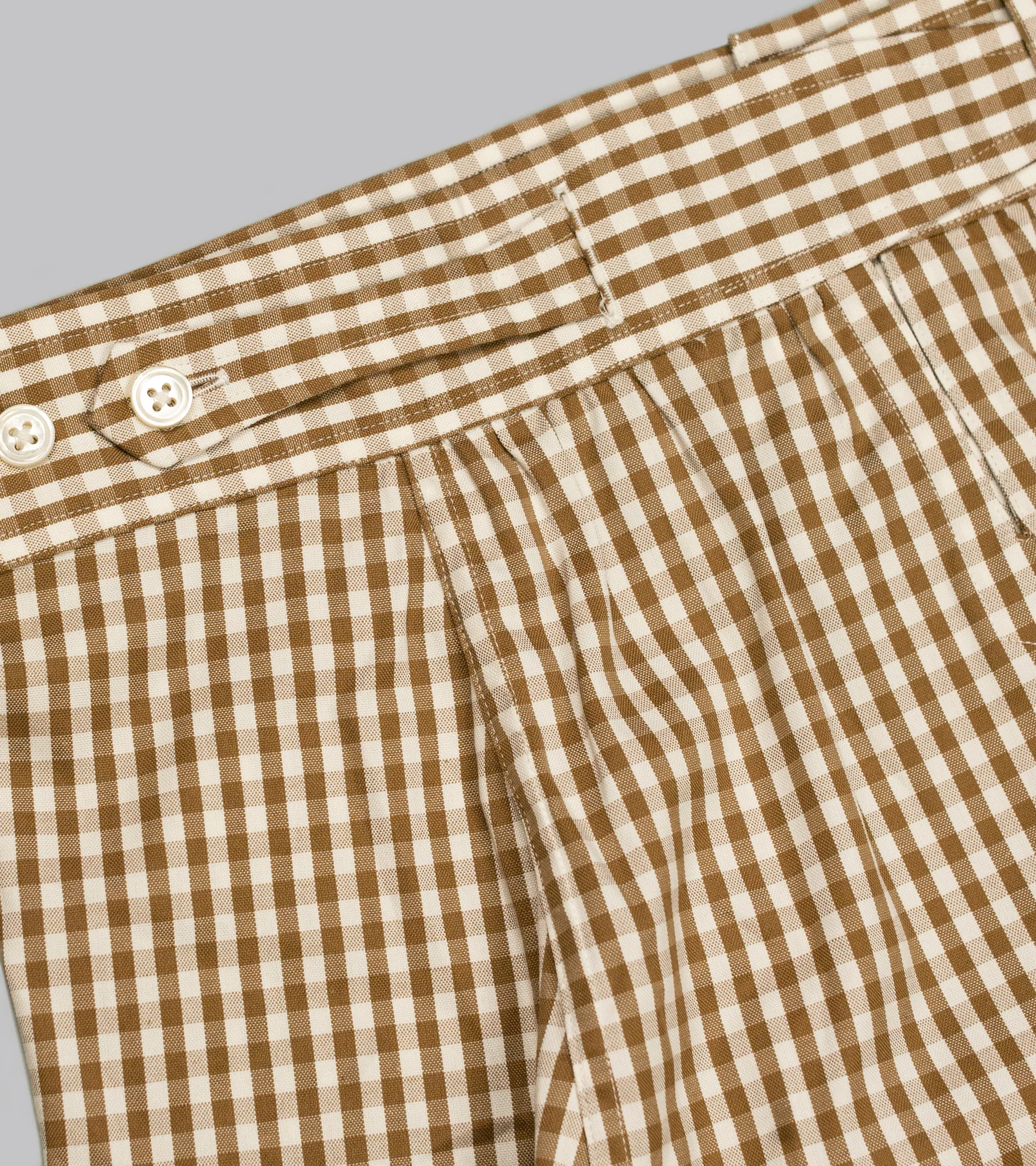 Boxers Gingham Caramel