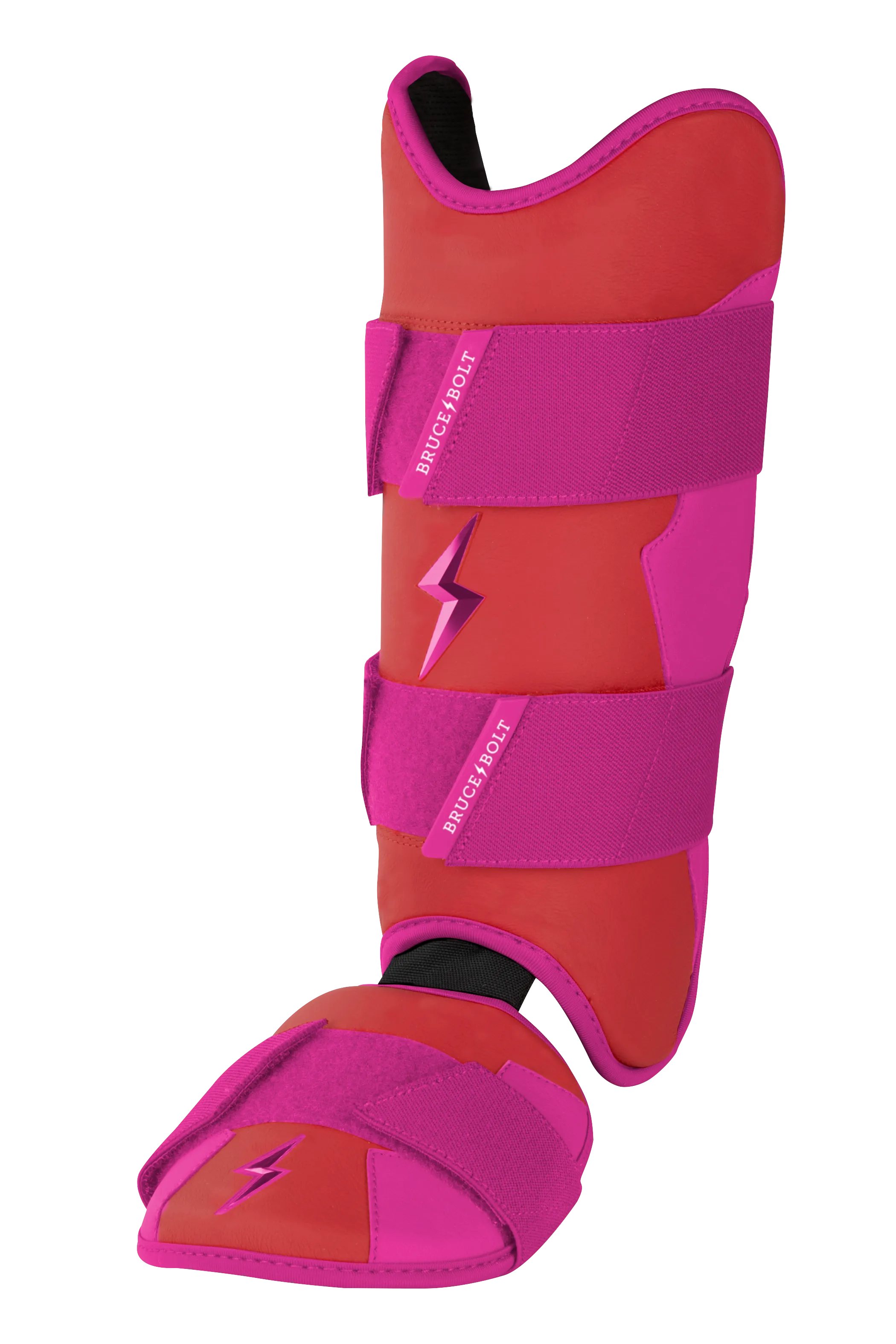 BRUCE BOLT Signature Series Leg Guard - BADER PINK