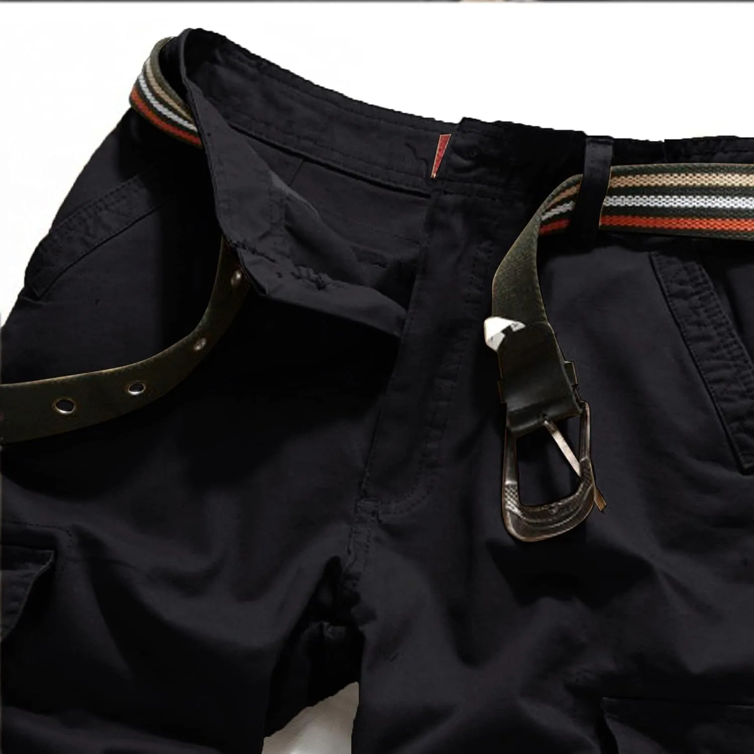 Cargo Pants for Men,Fashion Pants Slim Fit Straight-Leg Trousers Overalls Hiking Joggers with Pockets Mens Pants