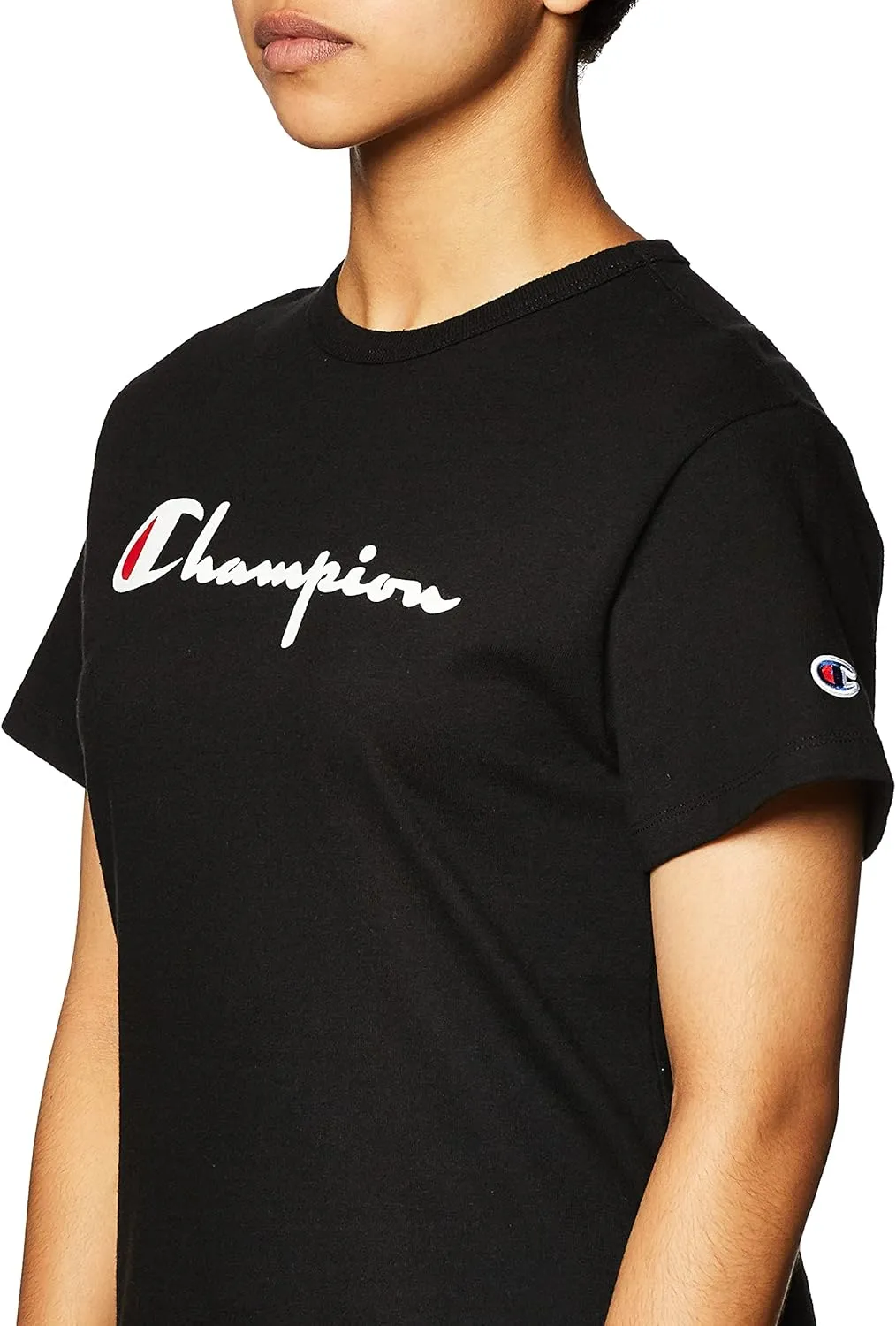 Champion Women's T-Shirt, Heritage, Comfortable Graphic Tee, Heavyweight T-Shirt for Women