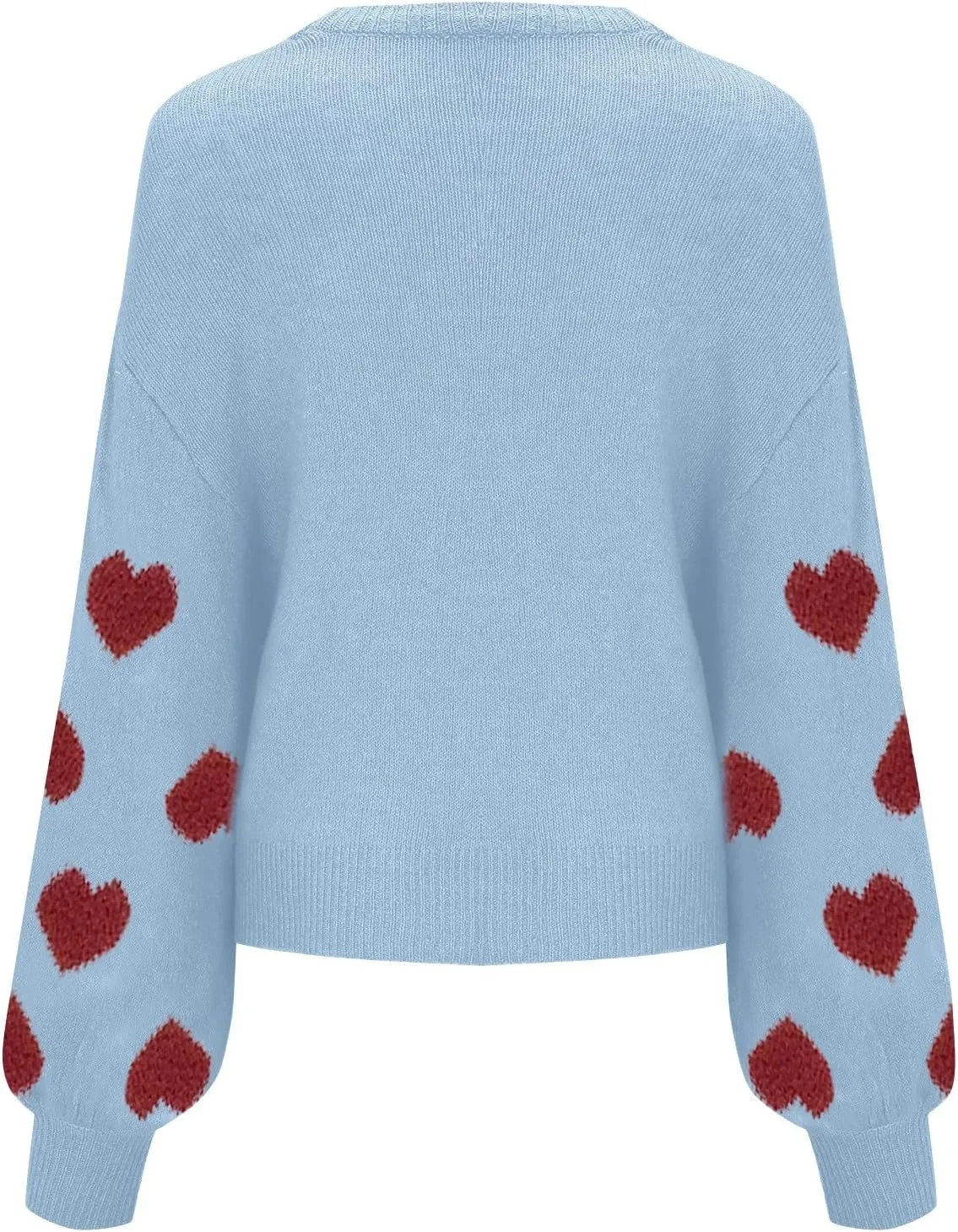 Christmas Sweater for Women Cute Merry Xmas Santa Holiday Pullover Crewneck Knit Sweatshirts Tops