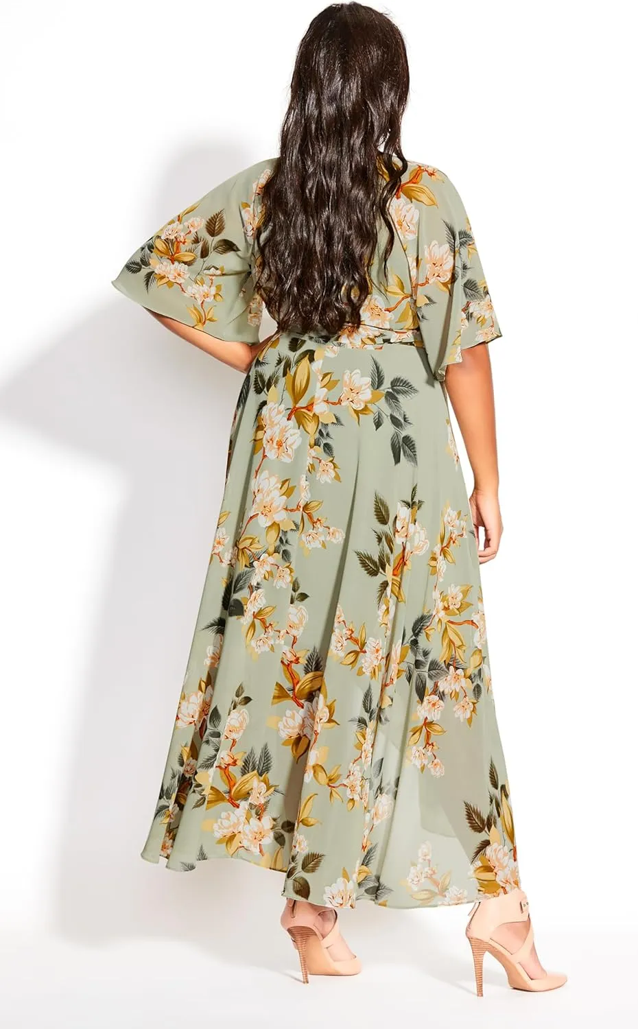 City Chic Women's Plus Size Maxi Dress - Magnolia Floral