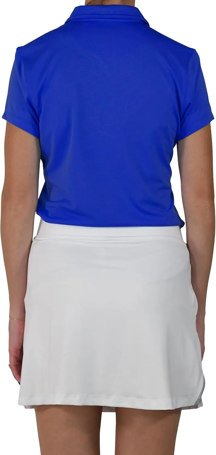 Columbia Women's Golf Birdie Polo Omni Wick Performance Breathable Short Sleeve