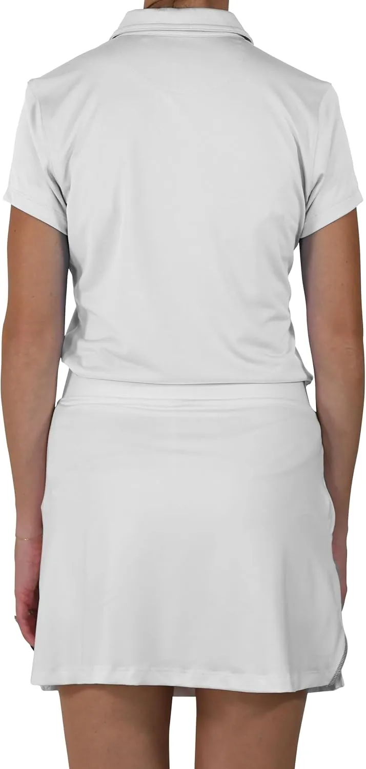Columbia Women's Golf Birdie Polo Omni Wick Performance Breathable Short Sleeve