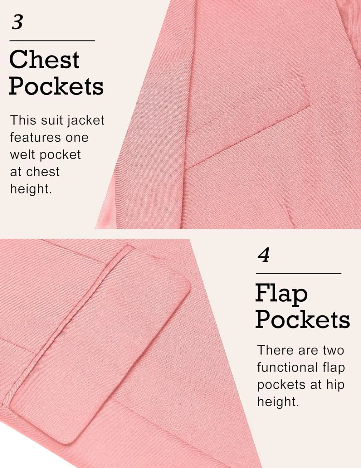 COOFANDY Mens Sport Coat Casual Blazer One Button Business Suit Jacket