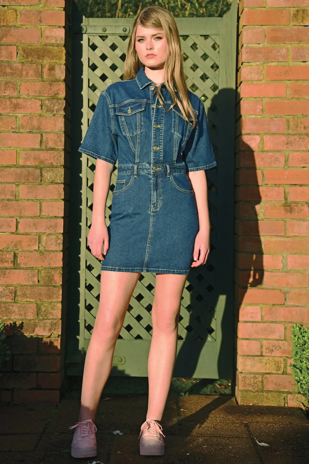 Coop Day Jean Believer Dress Blue