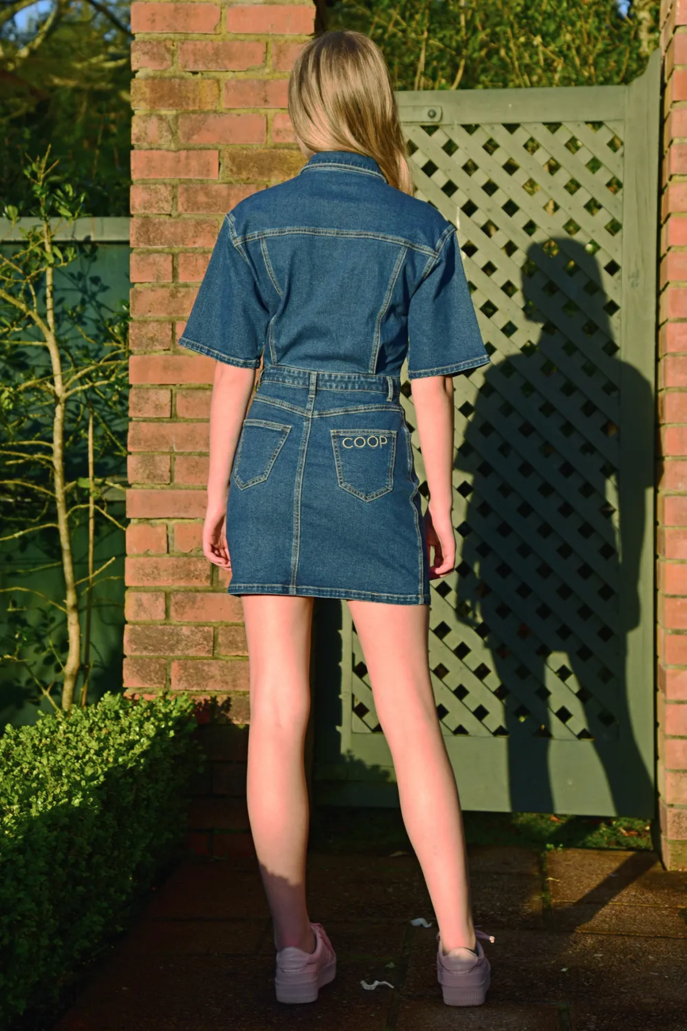 Coop Day Jean Believer Dress Blue