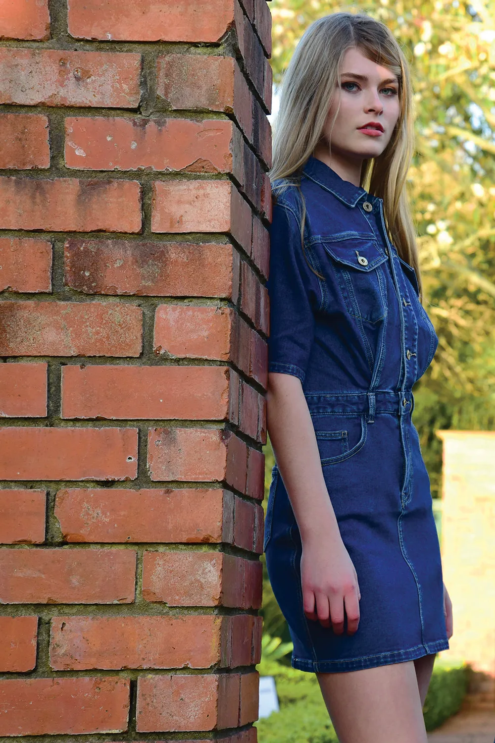 Coop Day Jean Believer Dress Blue