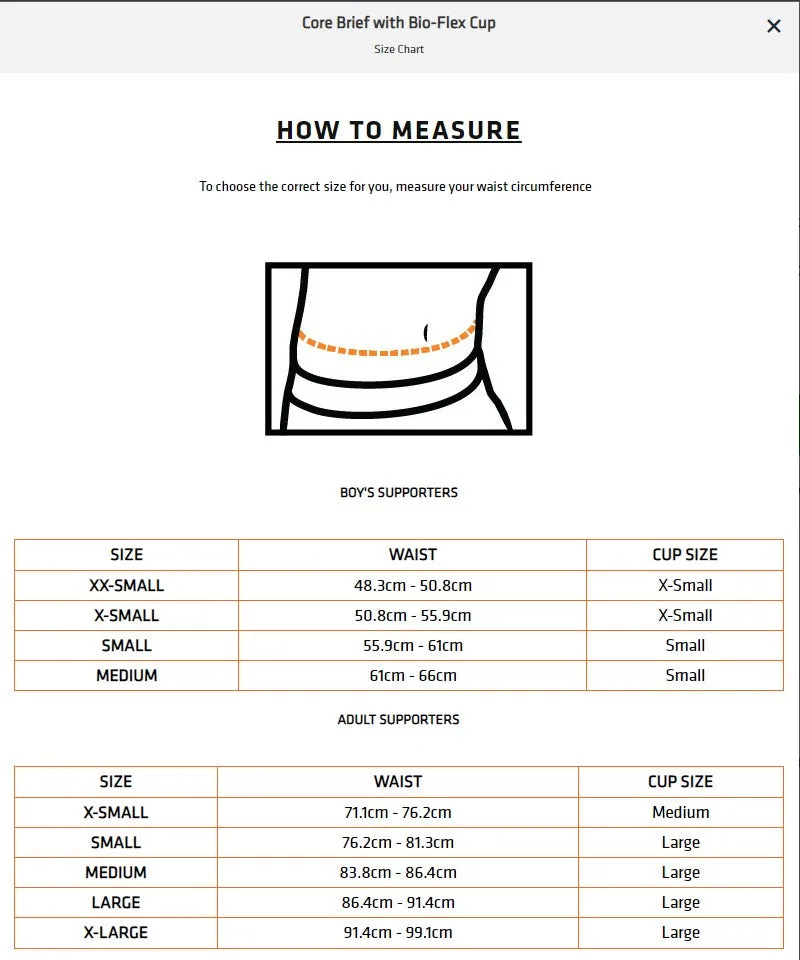 Core Brief With Bio-flex Cup