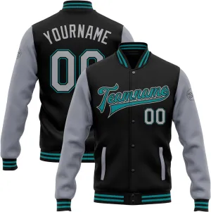 Custom Men Varsity Leather Sleeve Jacket Personalized Baseball Letterman Jackets Unisex Coats Stitched Name Number