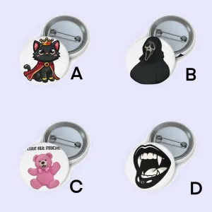 Dark & Cute Pin Badge Bundle