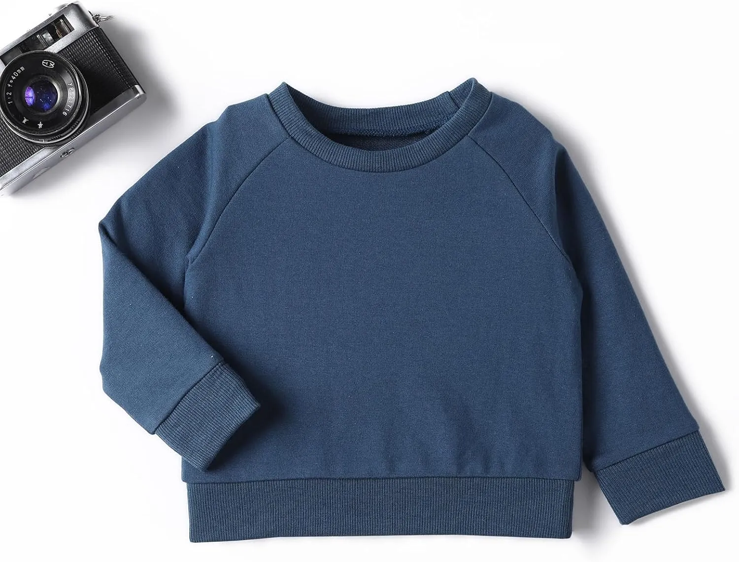 DEFAHN Toddler Baby Pullover Sweatshirt,Long Sleeve Infant Boy Girl Crewneck Active Tshirts 6 Month-3Y