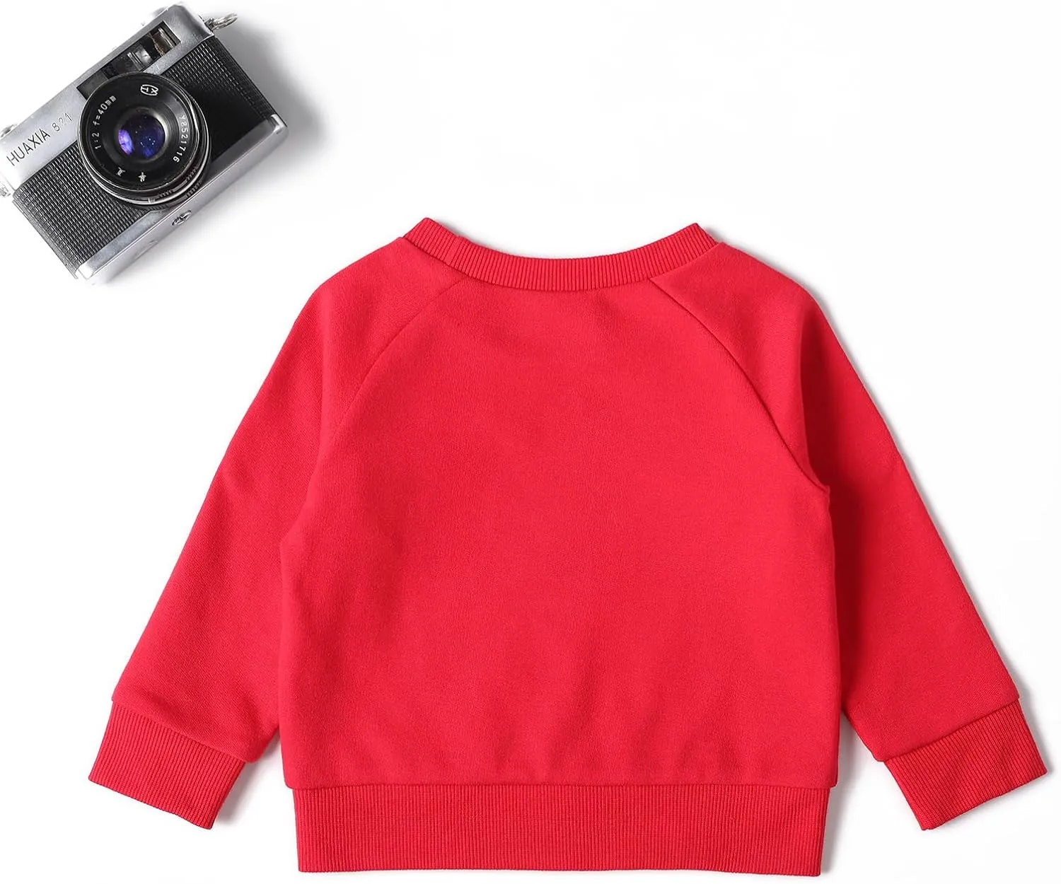 DEFAHN Toddler Baby Pullover Sweatshirt,Long Sleeve Infant Boy Girl Crewneck Active Tshirts 6 Month-3Y