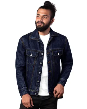 Denim Jacket in Cool max Denim Blue