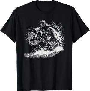 Dirt Bike Riding Graphic T-Shirt
