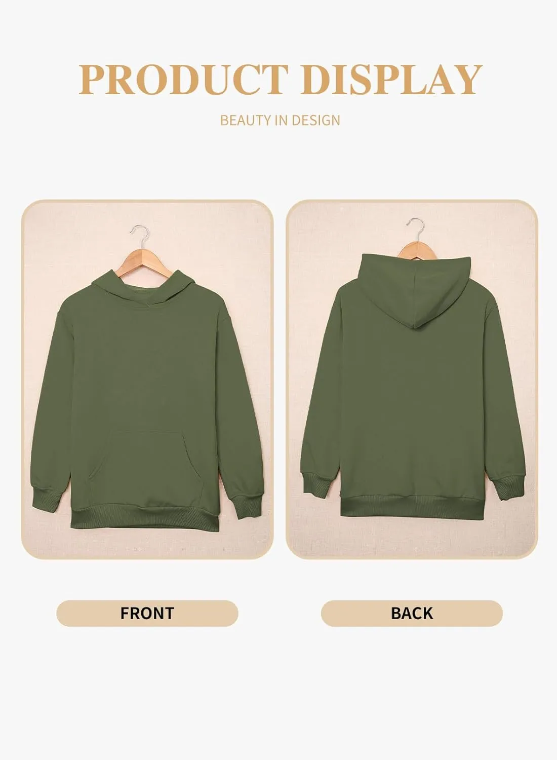 Eytino Plus Size Sweatshirt for Women Casual Long Sleeve Pullover Hooded Tops with Pockets Fall Outfits Clothes(1X-5X)