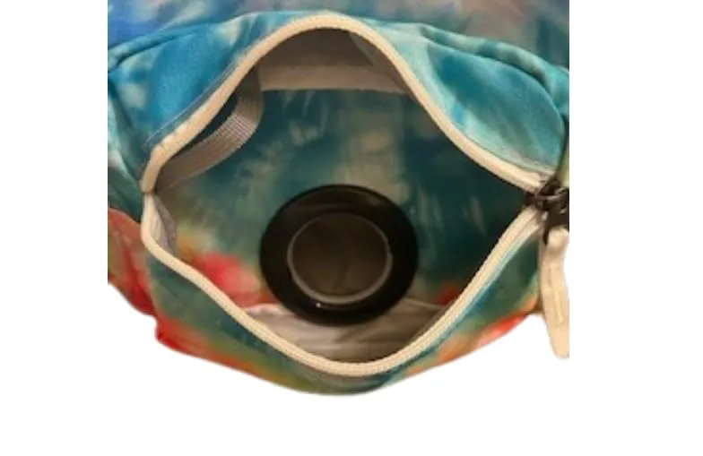 Feeding Tube Backpack G Tube J Tube GJ Tube NG Tube NJ Tube Infinity Pump (Cloud Gray Paisley)