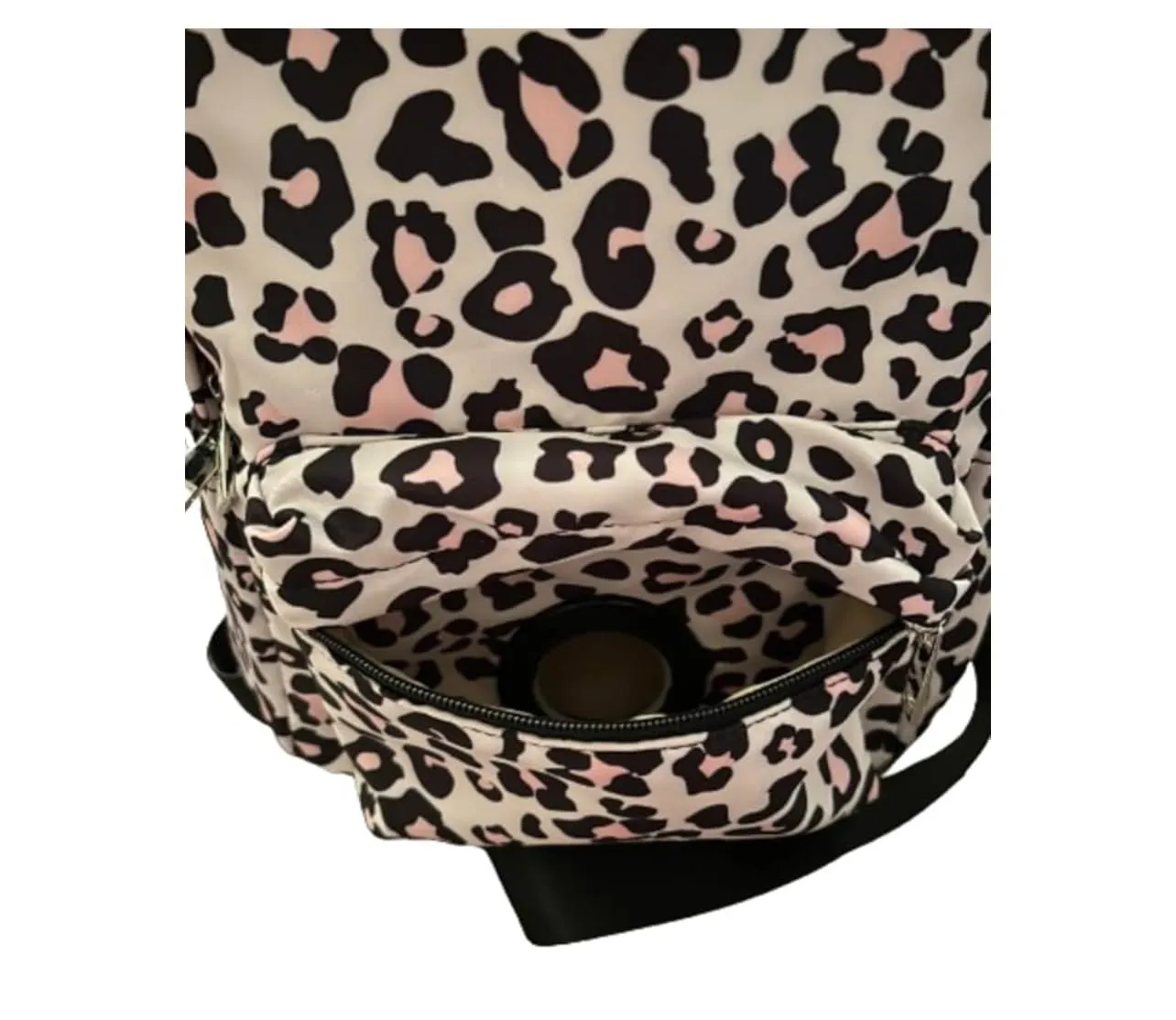 Feeding Tube Backpack G Tube J Tube GJ Tube NG Tube NJ Tube Infinity Pump (Leopard Pink)