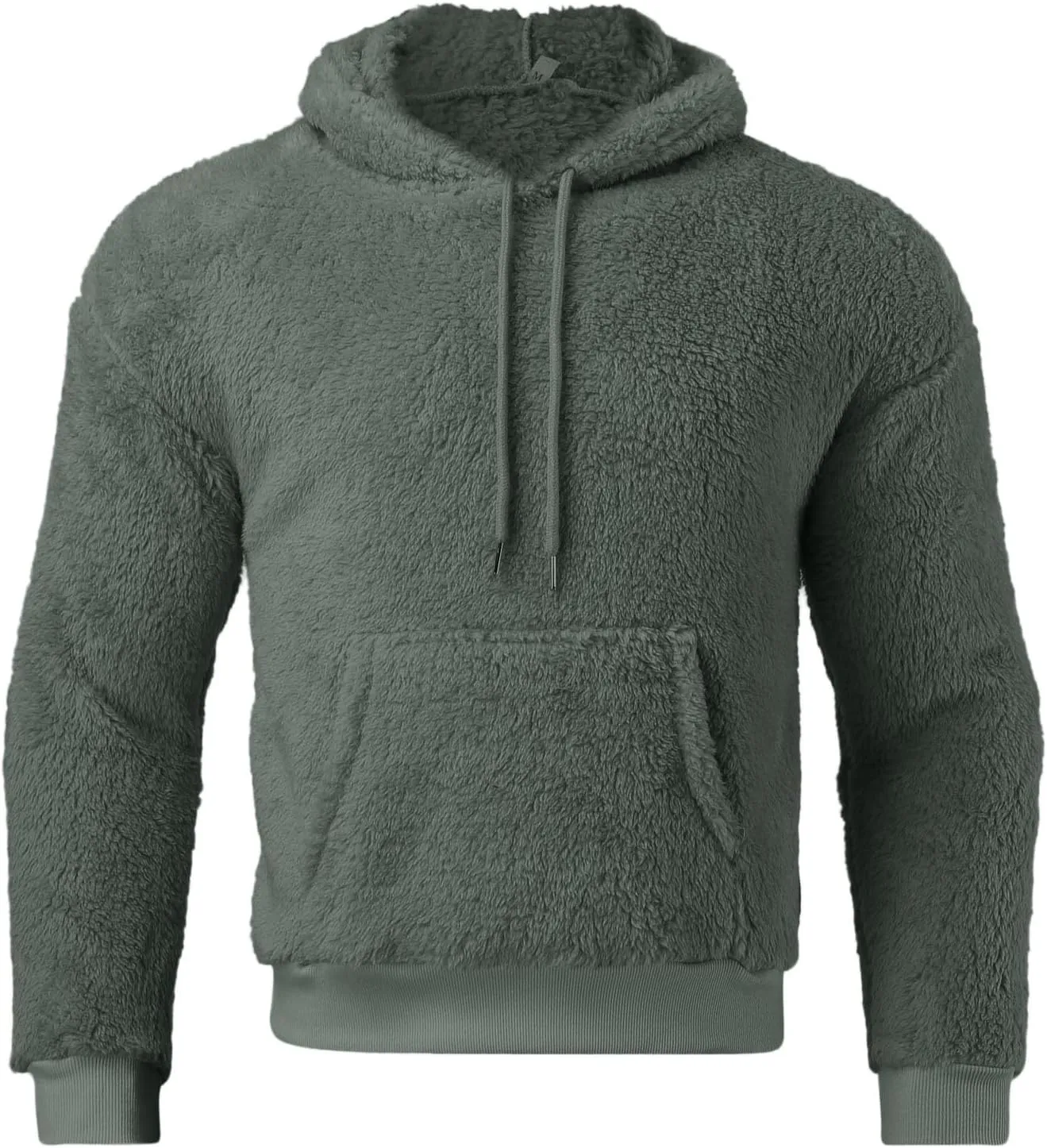 Fleece Jacket Men, Men's Outdoor Casual Fleece Sherpa Lined Button Down Shirt Jacket Heavyweight Jacket Coats