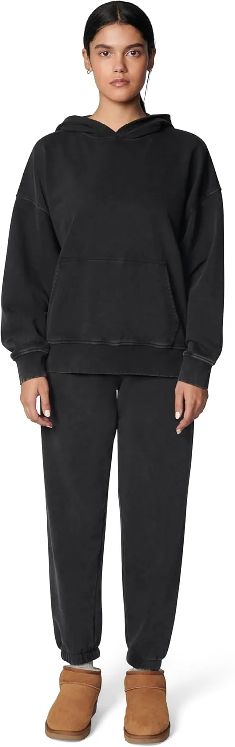 florence by mills Women's Cozy Crush Mineral Wash Oversized Hoodie