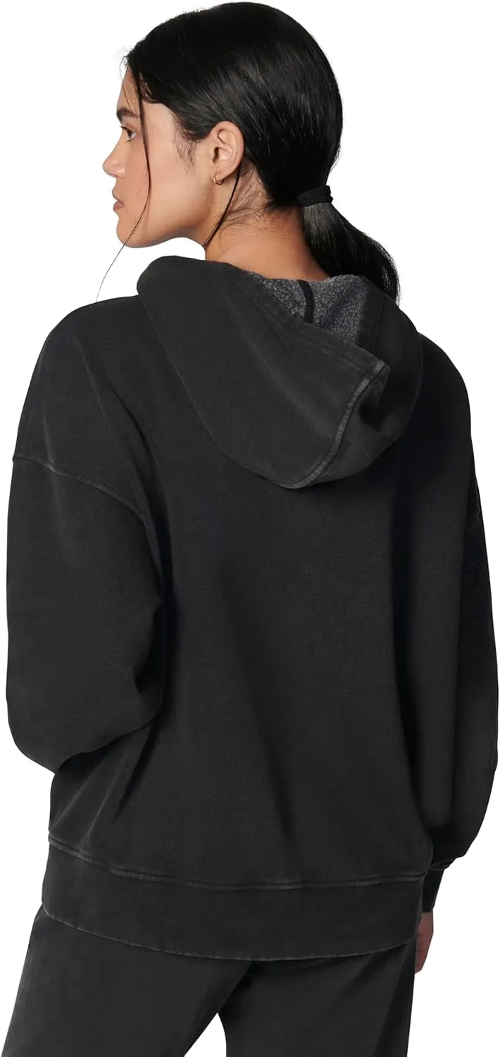 florence by mills Women's Cozy Crush Mineral Wash Oversized Hoodie