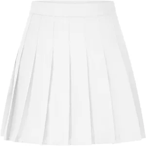 Formal Skorts for Women Linen Mini Short Slim Tunics Pleated High Cut Cheerleader Cosplay Plain Skort Women 2025