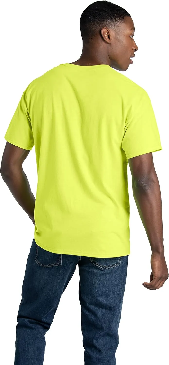 Fruit of the Loom Men's Eversoft Cotton T-Shirts, Breathable & Moisture Wicking with Odor Control, Sizes S-4X