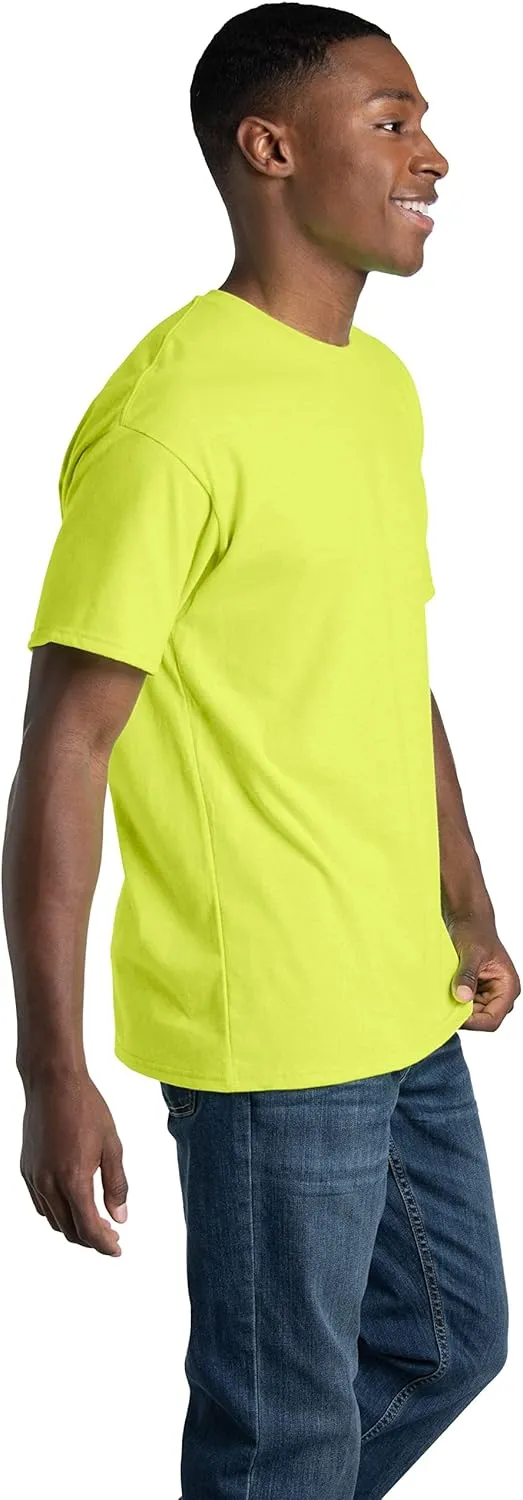 Fruit of the Loom Men's Eversoft Cotton T-Shirts, Breathable & Moisture Wicking with Odor Control, Sizes S-4X